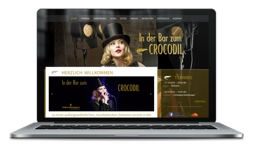 Teresa Weißbach – Liederabend »In der Bar zum CROCODIL«