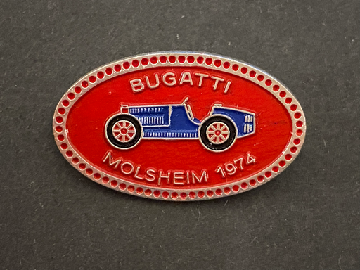 BUGATTI Molsheim 1974 Brosche