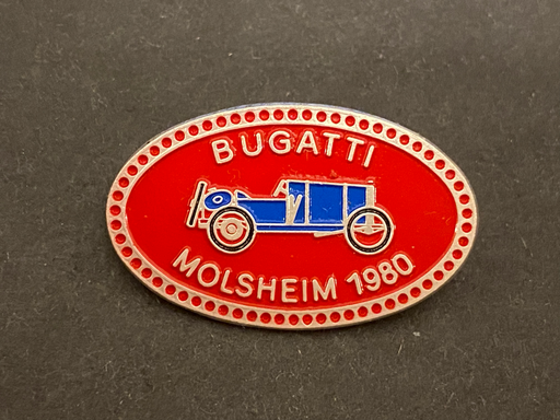 BUGATTI Molsheim 1980 Brosche
