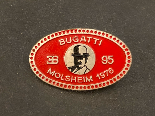 BUGATTI Molsheim 1976 Brosche