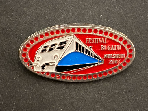 Festival BUGATTI Molsheim 2003 Brosche