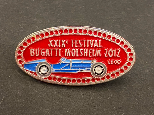 Festival BUGATTI Molsheim 2012 Brosche