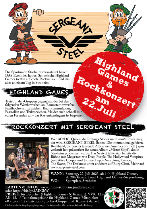 Sergeant Steel live 2023 Stroheim