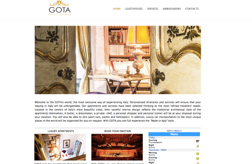 Website Gota luxury apt - All rights reserved