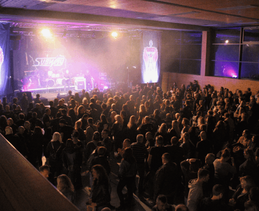 zuschauer in der halle