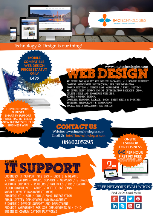 Corporate Flyer for IMC Technologies