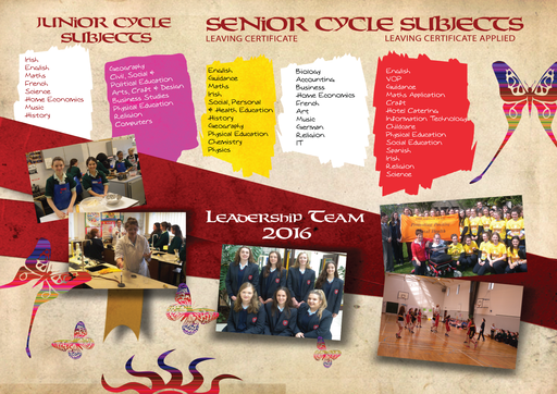 Inside Presentation Secondary School, Bandon, Co. Cork Flyer