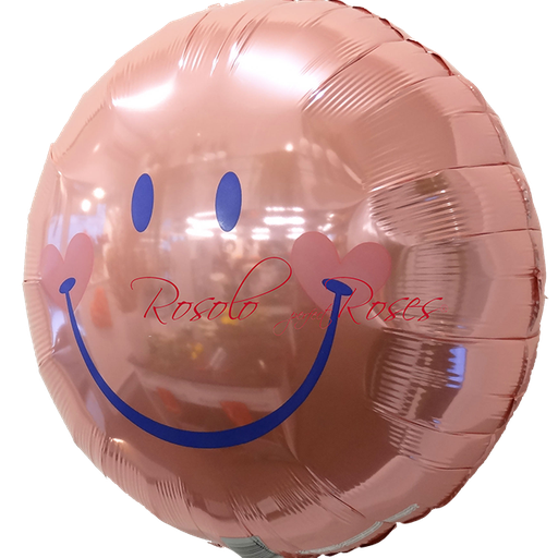 ballon smile rose