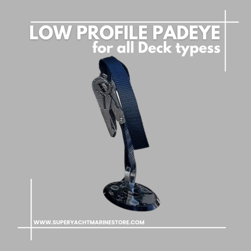 Low Profile Padeye tie down kits ©www.superyachtmarinestore.com