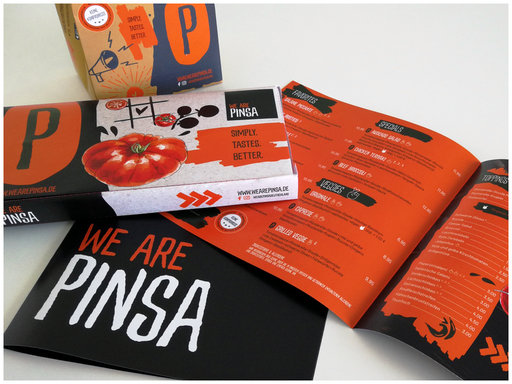 WE ARE PINSA - Logo und CI/CD