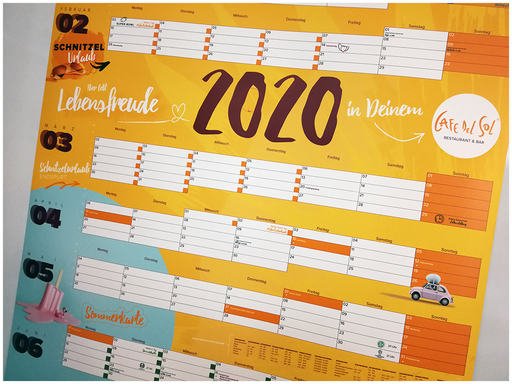 Kalender Cafe Del Sol