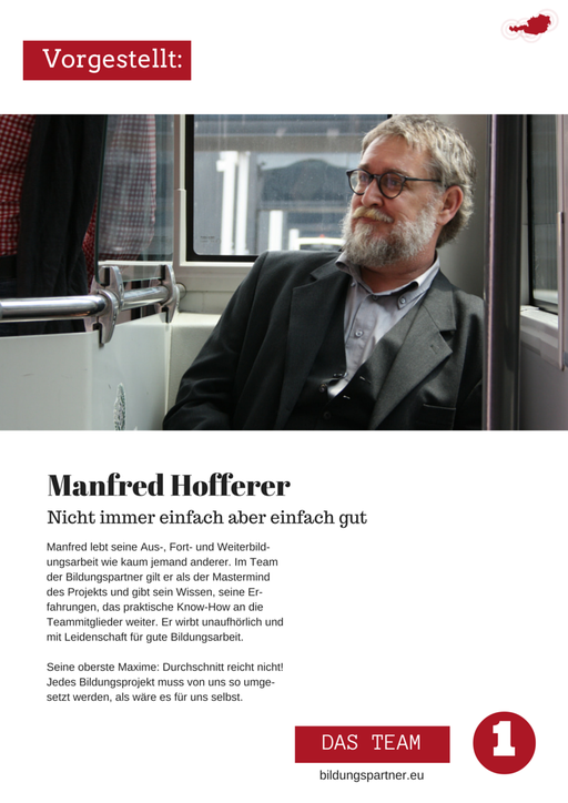 Manfred Hofferer- Bildungspartner Österreich