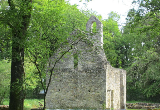 Il ne reste pas grand chose de la chapelle