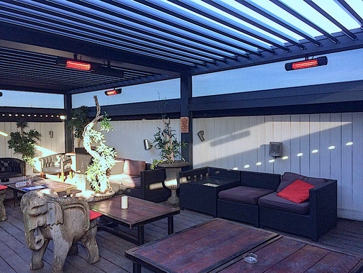 Heizung Terrasse und Garten - TANSUN Infrarot Heizstrahler
