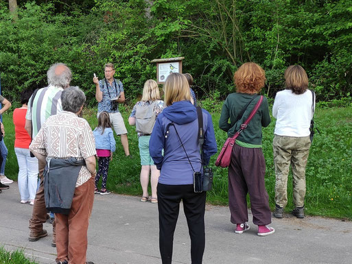 Vogelstimmenwanderung am 14.05.2022 - Kurpark Waldbronn-Reichenbach (Foto: B. Guthmann)