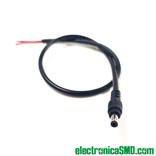 cable con conector de alimentacion guatemala, conector alimentacion plug 2.1mm guatemala, conector para camara cctv alimentacion de poder, plug alimentacion 5.5x2.1mm guatemala