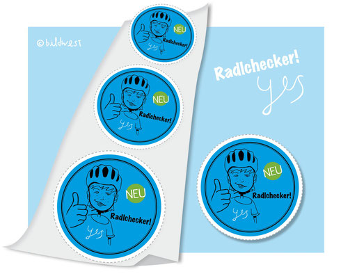 Radlchecker Button