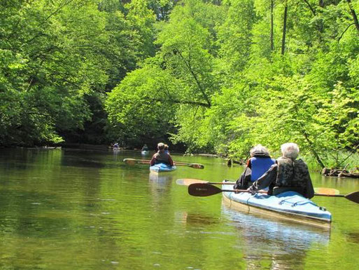 Paddeltour auf Europas schönstem Paddelfluss