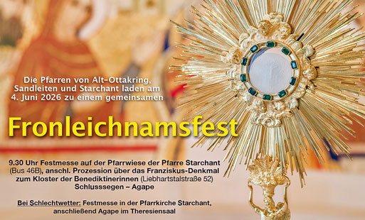 Einladung zum Fronleichnamsfest 2026 (PDF)