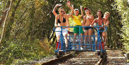 Vélo rail de Commequiers