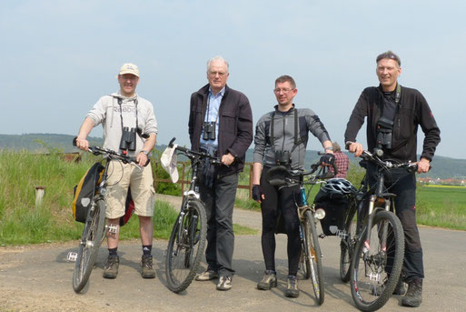 Team "SEHadler NABU Fronhausen" - v.l. Stefan Wagner, Herbert Bremer, Carsten Busse, Björn Behrendt