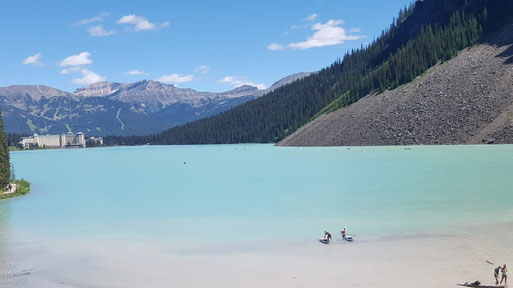 SUP - Lake Louise - Banff NP, Canada