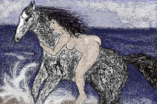 LADY GODIVA - 2012 eseguito al pc