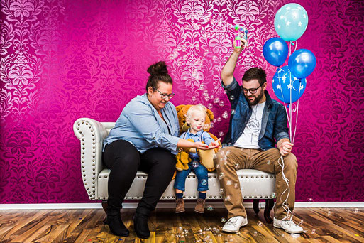 Familienbilder in und vor meinem Fotostudio in Wittenberge (Prignitz).