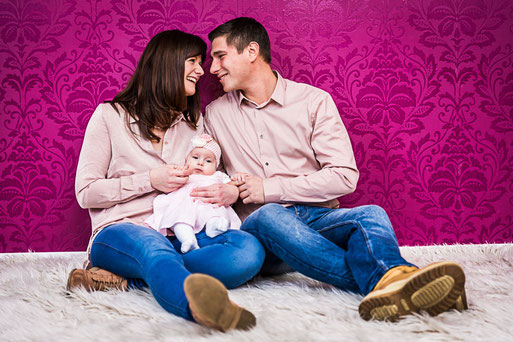 Familienbilder in und vor meinem Fotostudio in Wittenberge (Prignitz).