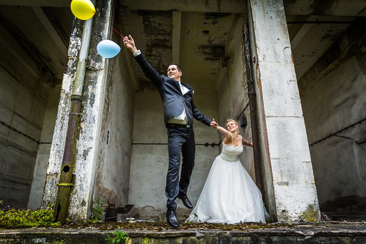Afterweddingshooting in Wittenberge mit Hochzeitsfotografen