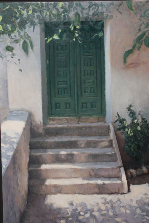 Puerta verde