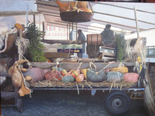 Piazza dei fiori. Roma