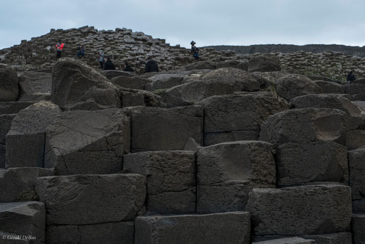 Irlande du Nord, Chaussée des Géants sur la côte d'Antrim