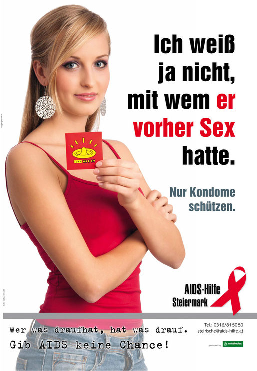 Aids Hilfe Plakatkampagne © Michael Schnabl