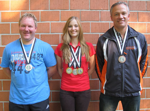 Céline Spichtig, Gratulation zum Edelmetal 2 x Gold 1 x Bronze an den Ostschweizerischen Einzelmeisterschaften