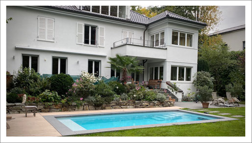 dorada pool Projekt: Ancona 650/320 mit Rollladenabdeckung - Farbe Papyrus in Frankfurt/Main