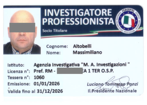Socio Federpol dal 1995