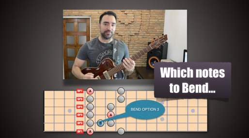 Which Notes to Bend in Pentatonic Scales