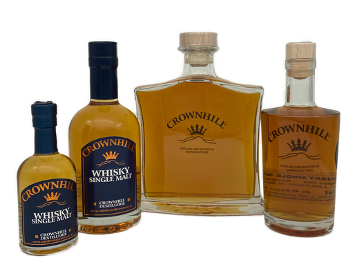 Whisky Falstaff 94 Punkte 2020,  Crownhill Destillerie, Österreich Sieger Kategorie Single Malt Destillata Edelbrand des Jahres 2019