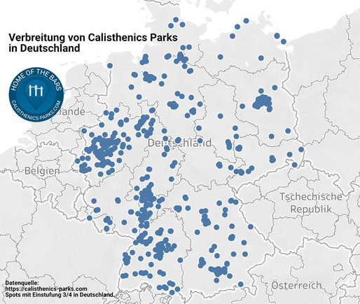 Calisthenics Parks (3/4 Sterne) vom 14.09.2019 Quelle: calisthenics-parks.com