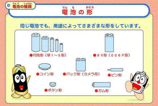 電池を理解しよう 我孫子おもちゃ病院 壊れたおもちゃ無料で治療します