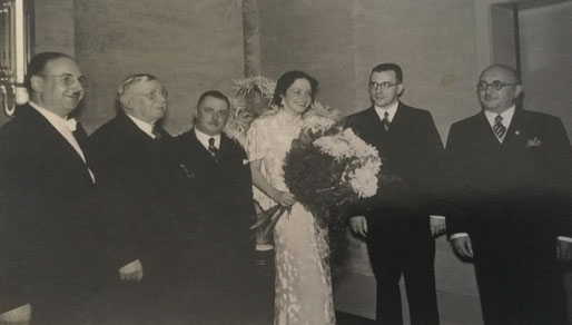 Zarah Leander in Münster um 1935 - Archiv Bernd Schürkötter