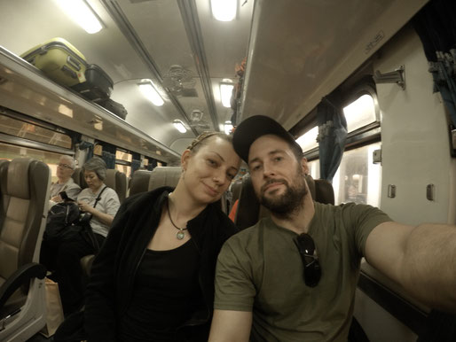 Thailand, Thailand 2016, Bangkok, Hua Hin, Hua Lamphong, Zugfahrt, Zwei auf Achse