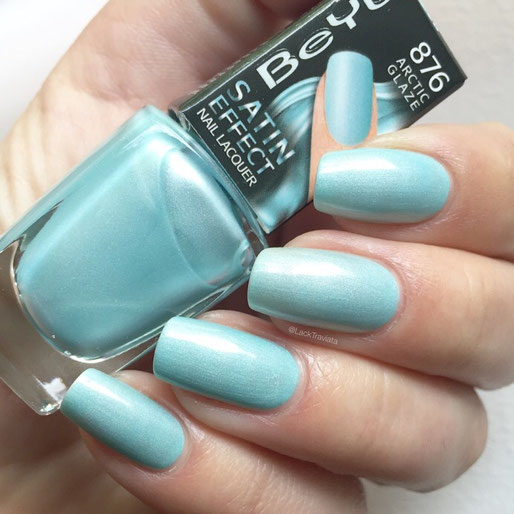 BeYu Satin Effect Nail Lacquer Arctic Glaze