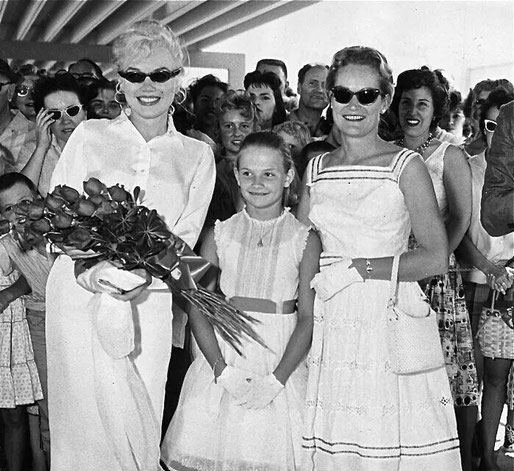 Marilyn à son arrivée à Reno, le 20 juillet 1960