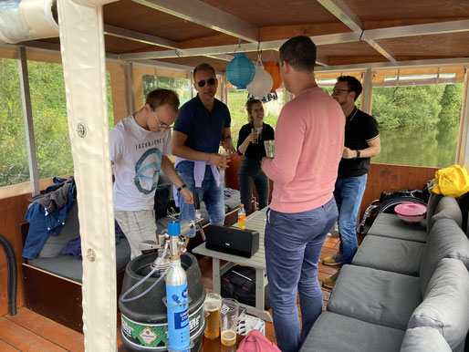 Das Weilburger Party Floß