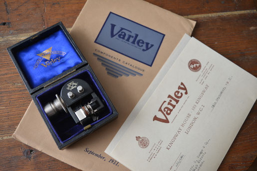 A later "Varley for Radio" pickup with Varley Catalogue & typed correspondence.