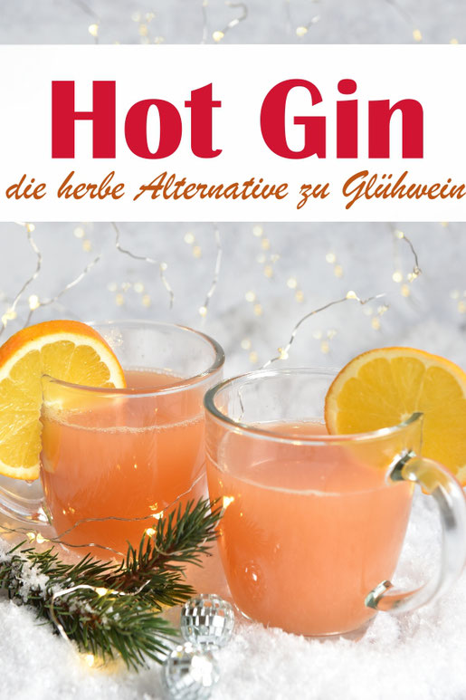 Mal eine andere Art von Winterpunsch - diesmal als herbe Version mit Gin, Grapefruitsaft, Ingwerlimonade, Orangensaft und Apfelsaft, super lecker - wunderbare Alternative zu süßem Glühwein oder Punsch, Thermomix