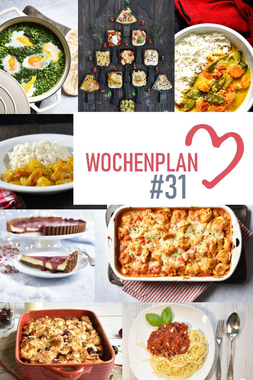 Was soll es die Woche bloß zu essen geben? Ich habe dir hier eine ganze Woche an leckeren Rezepten zusammengestellt - du kannst sie alle vegan oder vegetarisch kochen - der mix dich glücklich Wochenplan für den Thermomix - Nummer 31