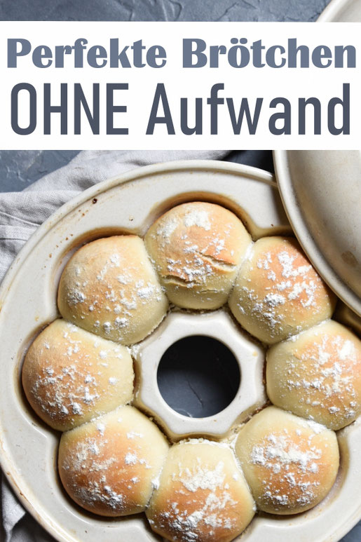 Perfekte Brötchen. Ohne Aufwand. mix dich glücklich Backformen pflegen | Backen mit | Blog